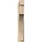 Ekena Millwork Westlake Block Rough Sawn Outlooker, Douglas Fir, 6"W x 26"D x 38"H OUT06X26X38WTL05RDF - alternate 2